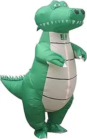 Inflatable Costume Funny And Quirky Inflatable Costumes Role Play Costume Costumes For Adults Suitable For Parties Crocodile Air-Inflated