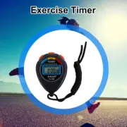 Digital LCD Chronograph Handheld Sports Counter Stopwatch Timer Stop Watch USA