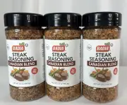 6.5 oz Badia Steak Seasoning Canadian Blend No MSG 6.5oz x 3