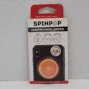 Spinpop Scratch & Sniff Edition ORANGE Phone Grip Holder New Sealed!