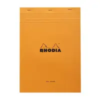 在飛比找博客來優惠-【Rhodia】N°18 上掀式筆記本_空白內頁80張_ 橘