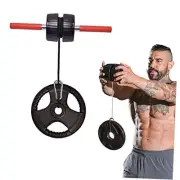 DMoose Forearm Exerciser, Wrist Exerciser and Wrist Roller, Forearm Black
