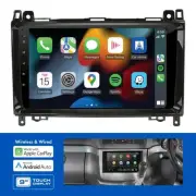 Aerpro AMMC3 9" Wireless Apple CarPlay Android Auto Head Unit for fits Mercedes