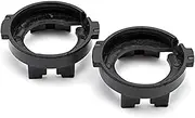 2pcs H7 LED Headlight Bulb Adapter Socket Holder Retainer H7 Bulb Cap Base Bracket Mounting Clips, for Kia, Soul, for Kia, Rio, Carens, Cerato, forte, for Hyundai, for Elantra, Car Headlight M