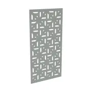 ProtectorAl 300-1200w x 1201-2400h Palladium Silver Mosaic Unframed Solid Aluminium Decorative Panel