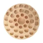 Essential Oil Storage Rack Storage Holder Wood Diffuser Stand Rotating Perfume