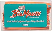 Big Mouth Dental Floss Picks, Individually Wrapped Floss Picks for Teeth, 30 Count, Easy Storage