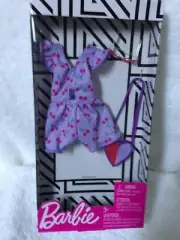 Barbie Fashionistas Romper, Purse, Red framed Eyeglasses NRFP