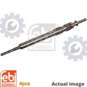 4X NEW GLOW PLUG FOR BMW X5 E70 N57 D30 C N57 D30 A N57 D30 B 5 F10 FEBI
