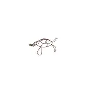 Turtle Wire Small Home/Garden/Patio Outdoor Flower Planter Decor 50x35cm