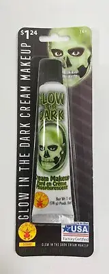 Glow in The Dark Cream Halloween Costume Makeup by Rubies 1 oz