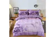 Dream Unicorn Quilt Doona Duvet Cover Set