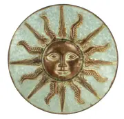 Celestial Sun Plaque Art Wall Decor Patio Yard Porch Garden Decor-18''D