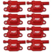 82668 MSD Ignition Coils Set of 8 for Chevy Chevrolet Corvette Camaro Tahoe GMC (for: Chevrolet)