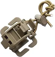 Flashlight Holder, Flashlight Clip, Light Mounting, Belt Wrench, Hunting with Clip, Multi-Purpose Clasp, Engineer Axe, Hiking Accessories for Turnstiles, Walking Sticks
