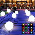LED SPA Pool Ball Light 16 RGB Colour Floating Garden Fairy Light with MYU
