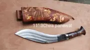 Gurkha Khukuri Knife Model 11" Chira Panawal Kukri Authentic Handmade In Nepal