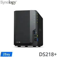 在飛比找Yahoo!奇摩拍賣優惠-Synology DS218+ 2Bay 網路儲存伺服器 (