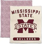 Logo Brands Mississippi State Bulldogs Luxe Prime Dreams Throw