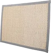 ifundom Indoor Cat Scratching Pad with Spiral Nails Cat Scratch Mat for Furniture Protection Debris Design for Tidy Spaces Durable Secure Attachment