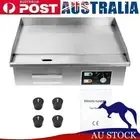 ELECTRIC GRIDDLE GRILL HOT PLATE Commercial Meat Indoor Flat BBQ Countertop New