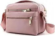 Women's Crossbody Bag, Multi Pocket Messenger Bag Shoulder Bag Travel Bag Handbags for Men&Women Shopping Travel Appointment