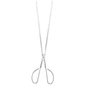 Stainless Steel Charcoal Tongs Long Handle Garbage Clip for Barbecue and Indoor Outdoor Cooking Lightweight and Tool for Fire Pits Bonfires and Grilling