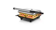 Heller 4 Slice Stainless Steel Sandwich Press Maker Non Stick Bread Toaster