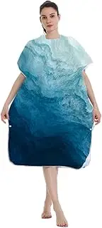 Beach Bath Towel Accessories - Portable Hooded Towel Poncho, Cotton Changing Robe Hood | Large Beach Camp Hooded Towel, Quick Dry Beach Towels Changing Robe for Adults Men Women Beach Pool