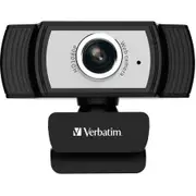 Verbatim 1080p Full HD Webcam Black/Silver