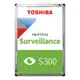 TOSHIBA【AV影音監控】S300 3.5吋 1TB 5700 RPM/64MB (HDWV110UZSVA)