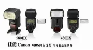 又敗家@第2代GGS金鋼屏CANON 580EX I II硬式保護貼(耐刮)液晶螢幕保護蓋螢幕護蓋LCD硬式玻璃保護貼機頂閃燈閃光燈580EXII 580EX2【全館199超取免運】【APP下單享4%點數回饋】