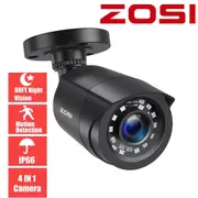 ZOSI 1080P HD Security Camera 4in1 for Home Surveillance DVR System Night Vision