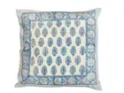 Cotton Cushion cover pillow Sofa Car Cushion cover Handmade Block Print Set of 2