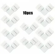 10x 5050LED Strip Light Corner Connectors RGB L-Shape Adapters 90Degree Joint