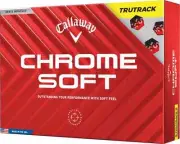 BUY 4 DOZEN GET 2 DOZEN FREE NEW CALLAWAY CHROME SOFT TRUTRACK GOLF BALLS
