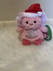 Bumbumz By Russ Holidaybumz 5” Aimee The Axolotl With Santa Hat BBZ5-#301