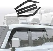X-CAR Weathershields for Toyota Prado 250 Series 2024-2025 Car Weather Shields Wind Deflectors Window Sun Visor