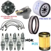 Tune Up Kit Filters Cap Spark plugs For CHEVROLET C10 SUBURBAN L6 4.1L 1970-1975