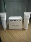 Sachajuan Scalp Massage Brush & Anti Pollution Shampoo/Conditioner Travel/Sample