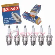 6 pc Denso Standard U-Groove Spark Plugs for 1977-1989 Ford E-250 Econoline rt (for: Ford)