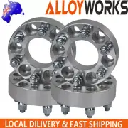 4X 30MM 6STUD WHEEL SPACERS Fit Toyota LAND CRUISER PATROL PAJERO HILUX PRADO