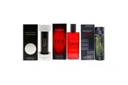 Davidoff Kit by Davidoff for Men - 3 Pc Kit 3.7oz Hot Water EDT Spray, 3.4oz The Game EDT Spray, 3oz Champion EDT Spray