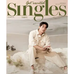 KPM-現貨 Singles (KOREA) 9月號 2022 雙封面 南柱赫 韓國雜誌 韓國代購