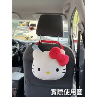 HELLO KITTY經典 車用置物桶掛袋