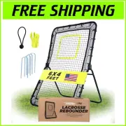 Versatile 6x4 Ft. Sports Rebounder Net with Target Strip for Training Excellence