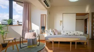 難波的3臥室公寓 - 65平方公尺/1間專用衛浴5min to Daikokucho! Bright & Airy 3BR holiday home