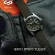 SEIKO 精工 5 Sports 軍風帆布錶帶機械錶(4R36-10A0G/SRPH29K1)39.4mm