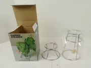 Vintage Himark Stainless Steel Asparagus / Artichoke Steamer Stand Set NOS
