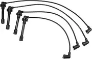 ACROPIX Car Spark Plug Coil Wires Ignition Coil Harness Cable 7mm Fit for Honda Civic V 1.5i 16V 1.6 16V VI 1.4i 1.5i 1.6i 1.6 No.32722P03000 - Pack of 4